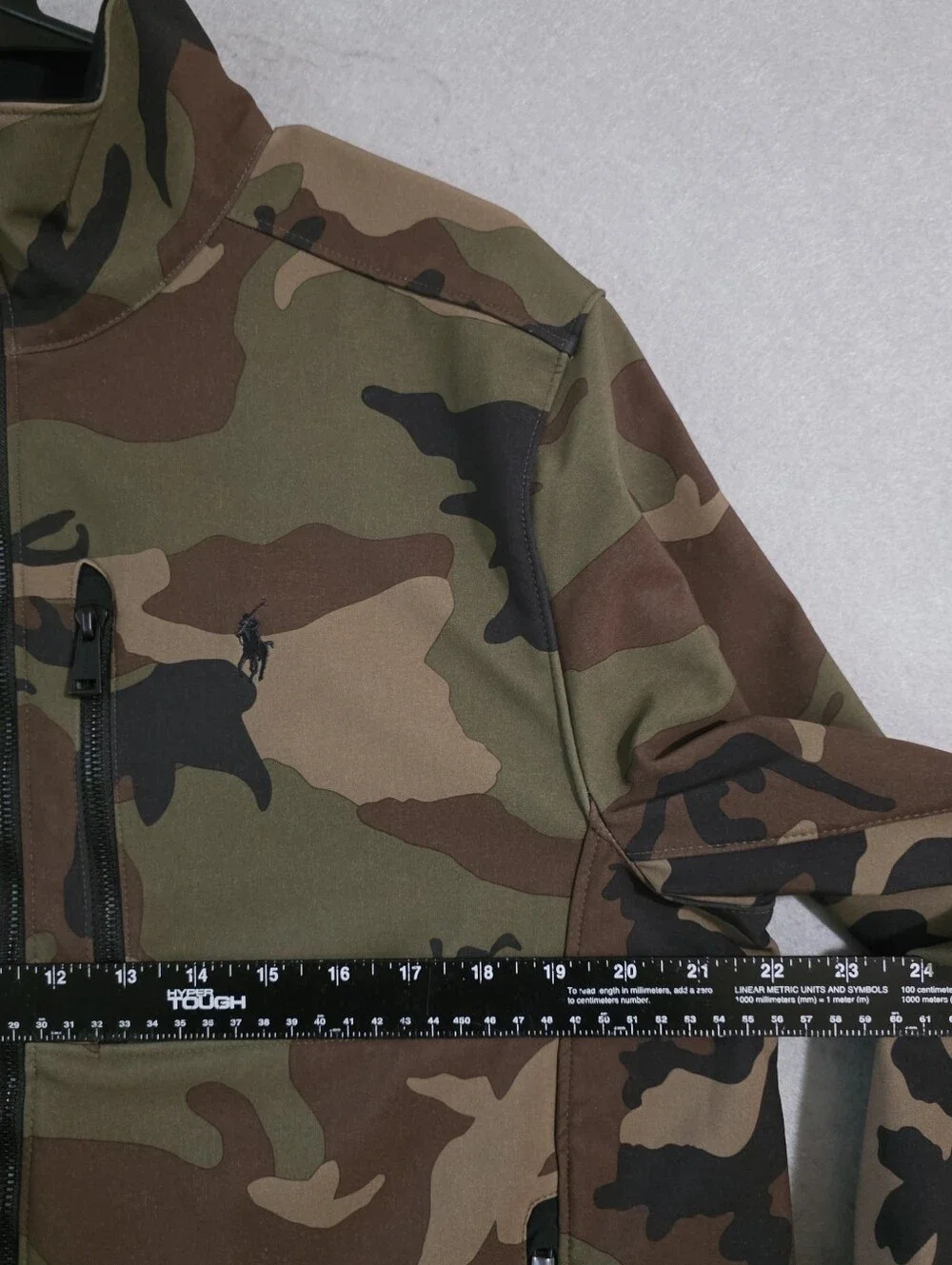 NWOT Polo Ralph Lauren Mens Water Resistant Camo Softshell Jacket Size Medium